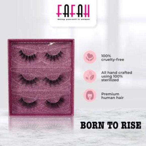 Luxurious Eyelashes Bundle (BORN TO RISE) - Picture 1 of 1
